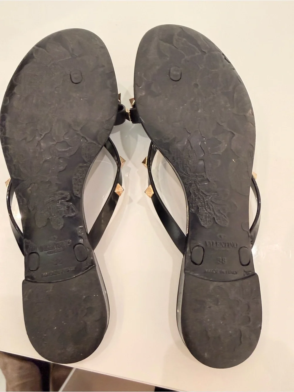 Valentino jelly thong