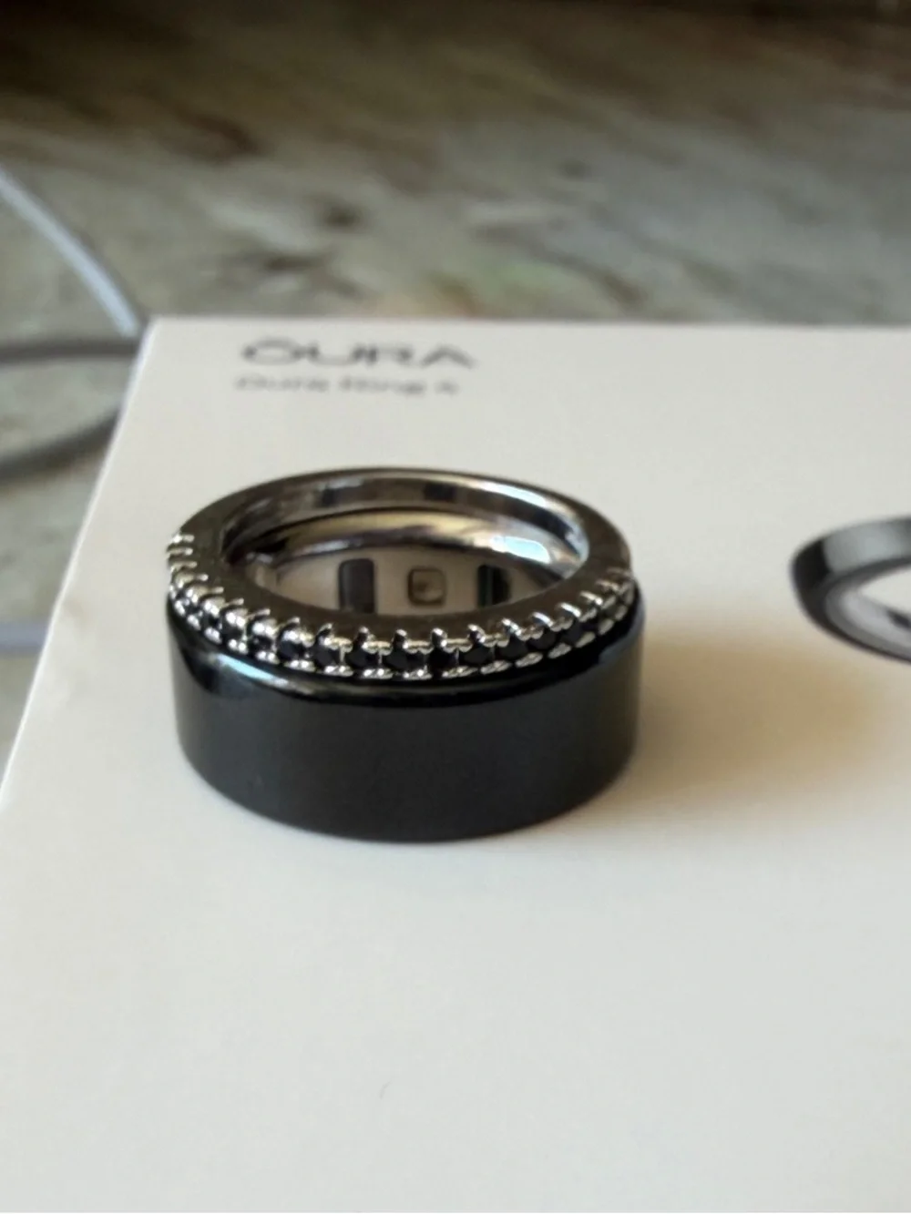 Oura ring black