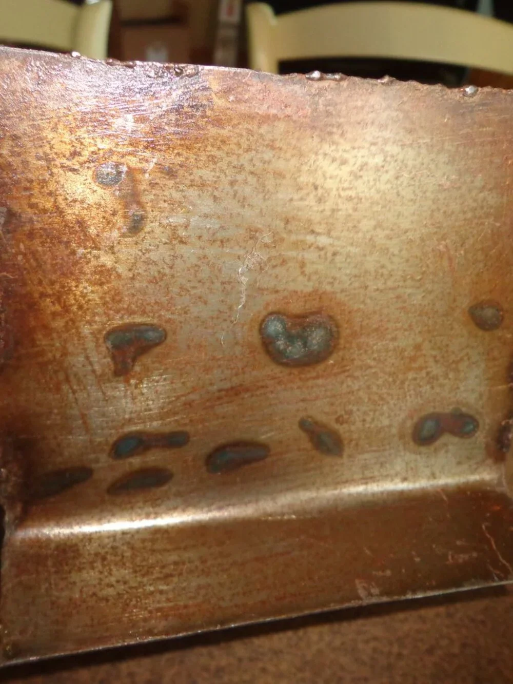 Sea Fish Steel Welded Steel Base Mount Beautifully Done! Marine Bronze Tone