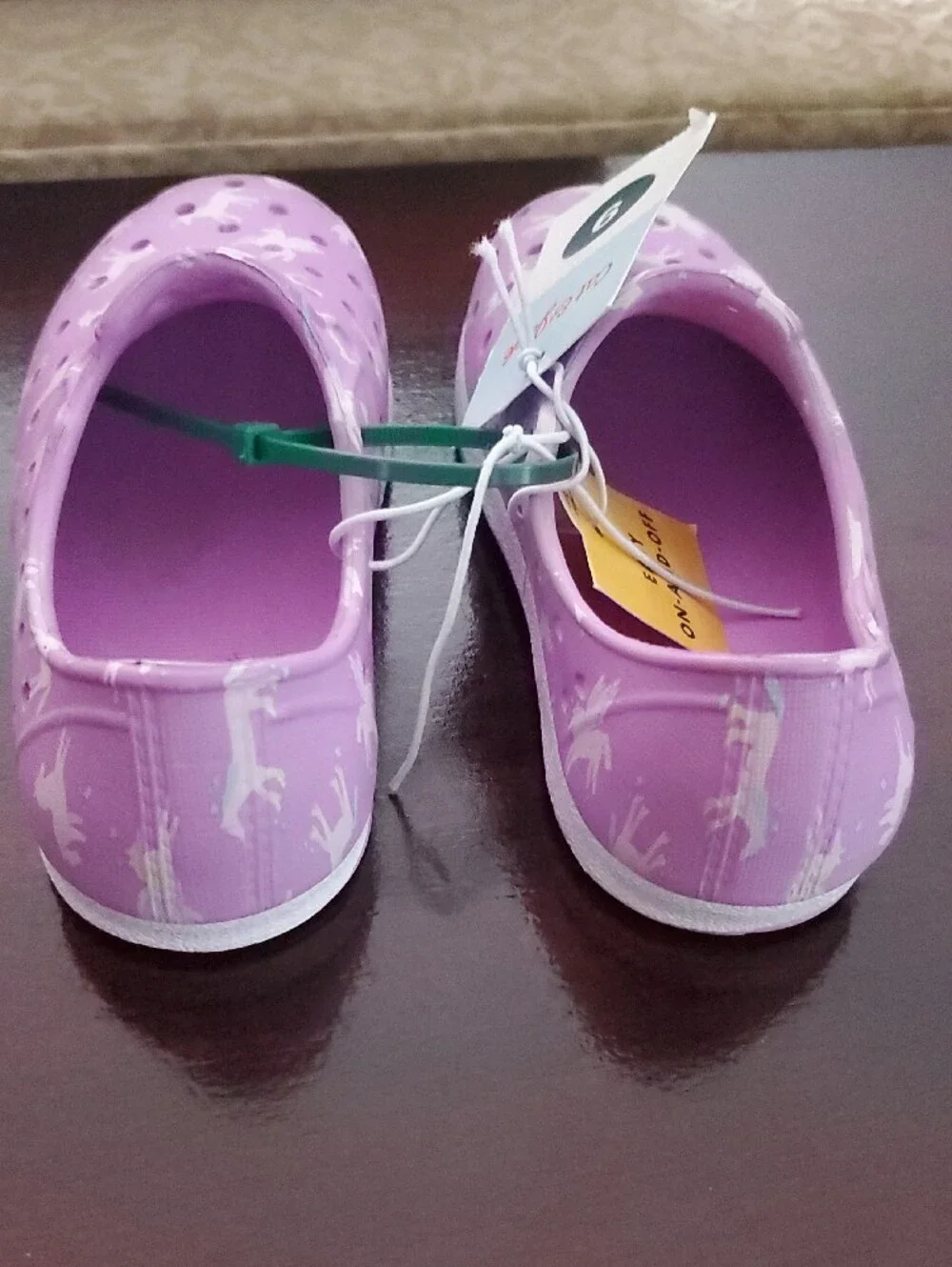 Cat & Jack Lavender Floral Water Shoes for Kids