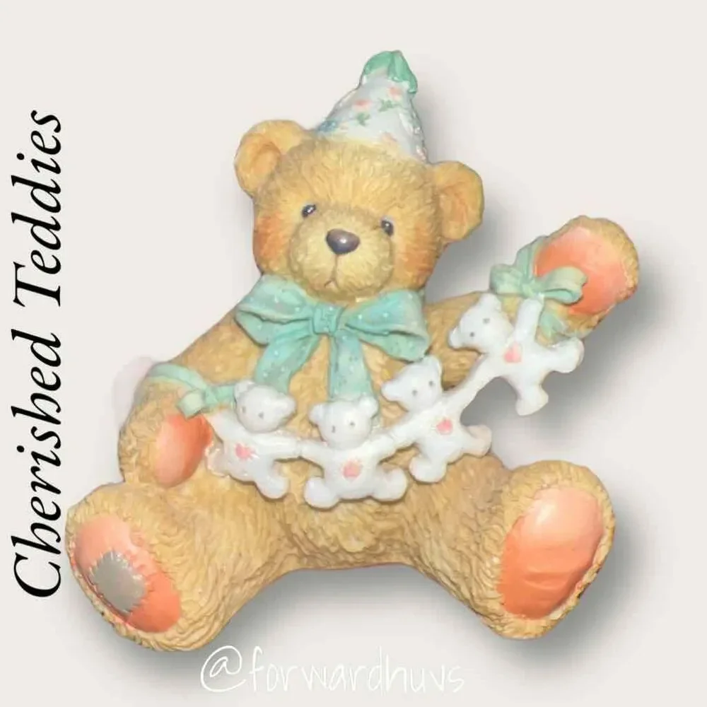 Cherished Teddies Unfolding Happy Wishes Four You Age 4 911305 1992