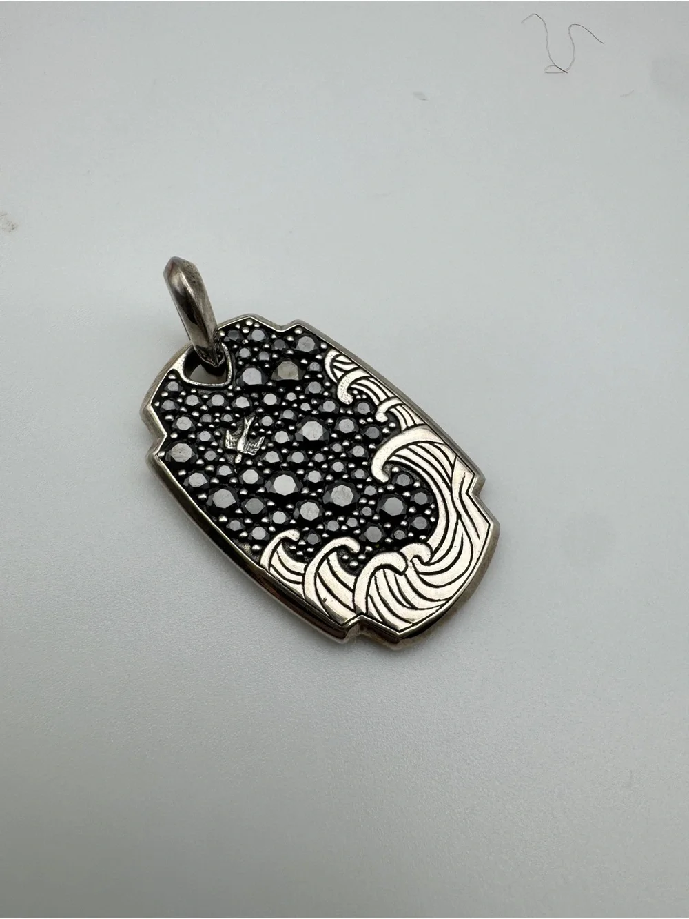 David Yurman Black Diamond Pendant