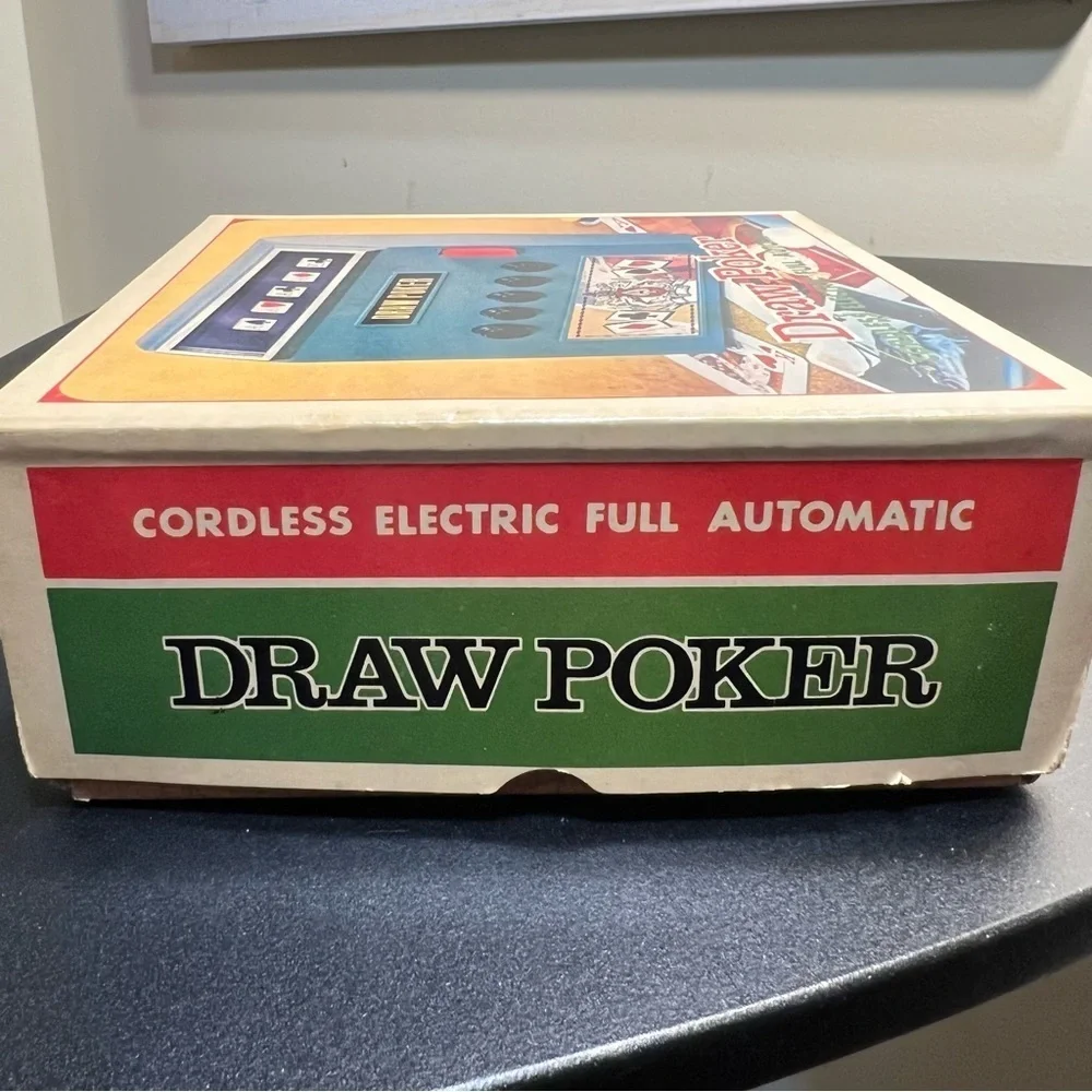 Draw Poker vintage 1971