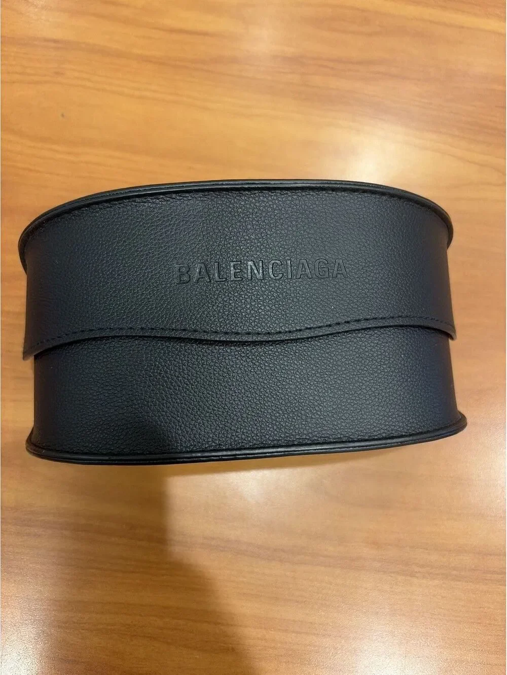 Balenciaga black rectangular
