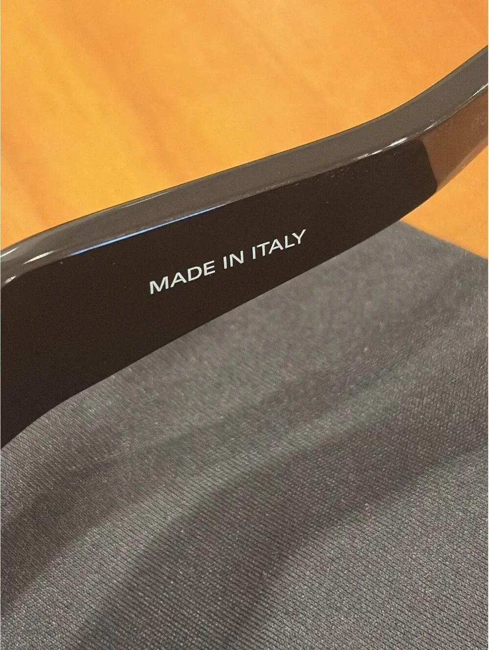 Balenciaga black rectangular