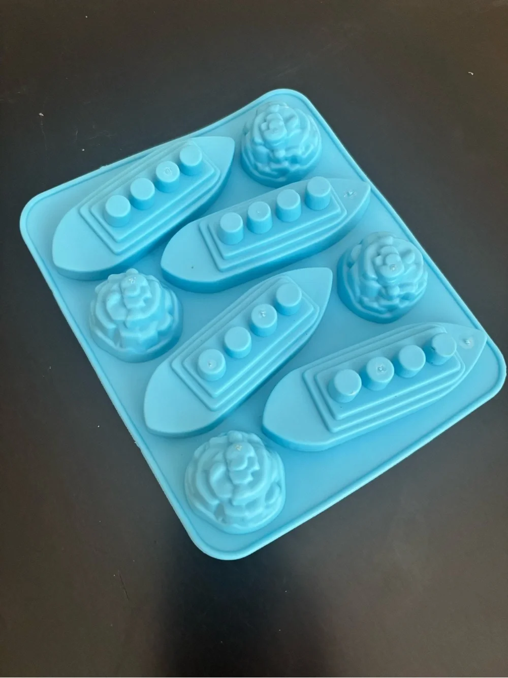 N/A blue silicone