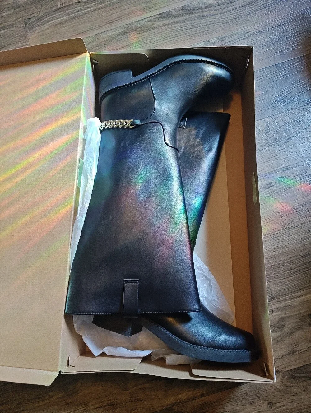 a new day black boots