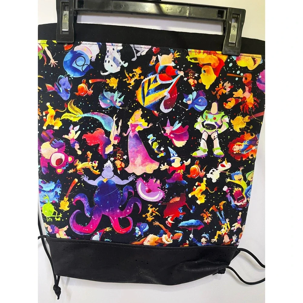 Handmade drawstring backpack