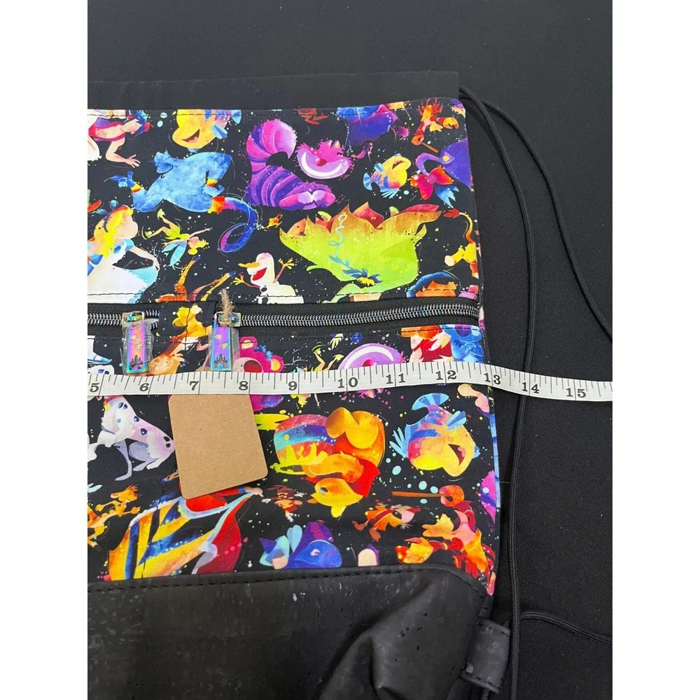 Handmade drawstring backpack