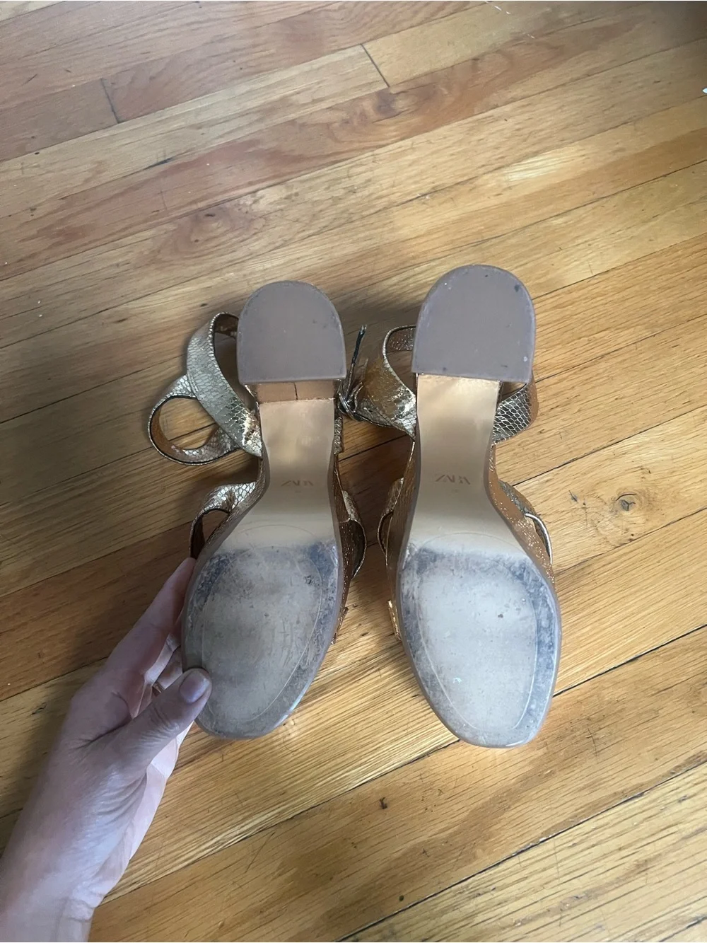 Zara bold metallic