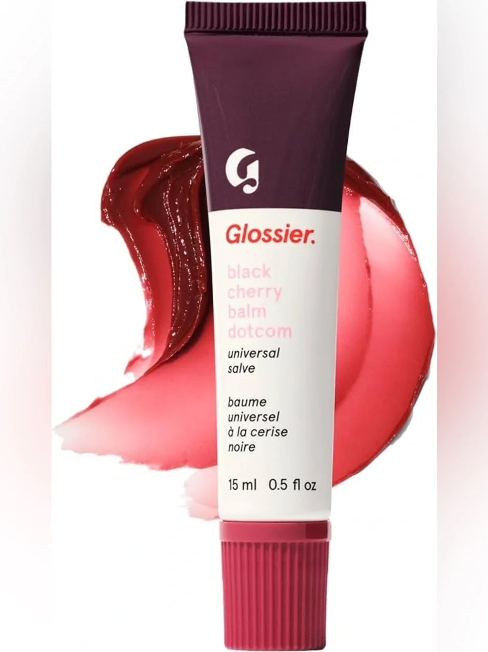Glossier Black Cherry Balm Dotcom - Deep Berry & Rose