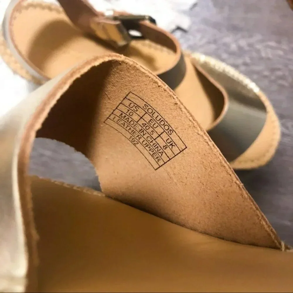 Anthropologie these leather