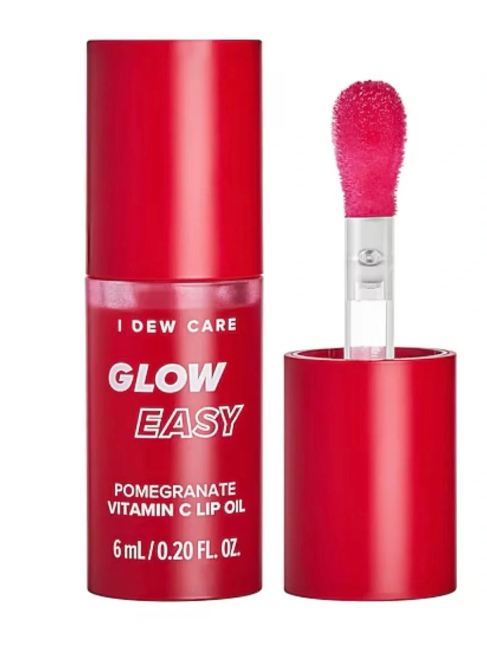 💎 I Dew Care Glow Easy Lip Oil-Pomegranate New In Box