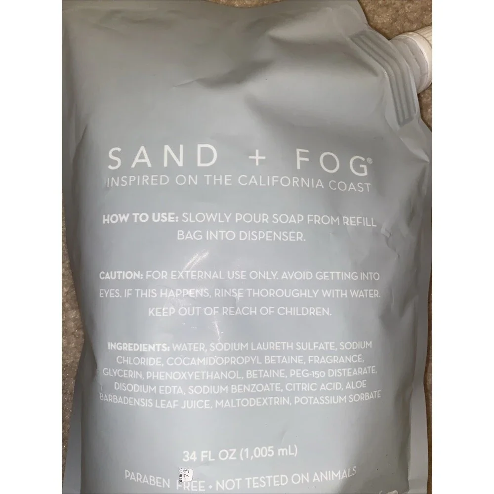 Sand + Fog sand fog