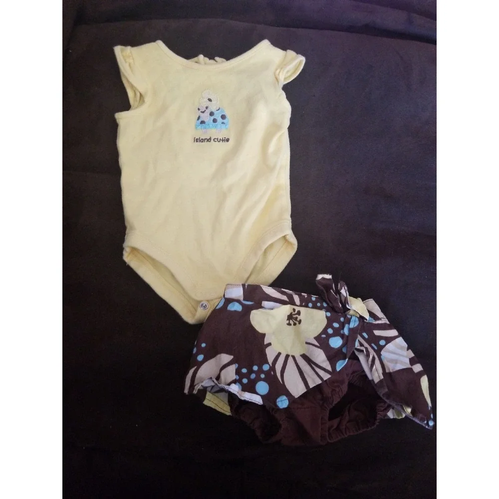 Gymboree island beauty layette 0 3 mo‎