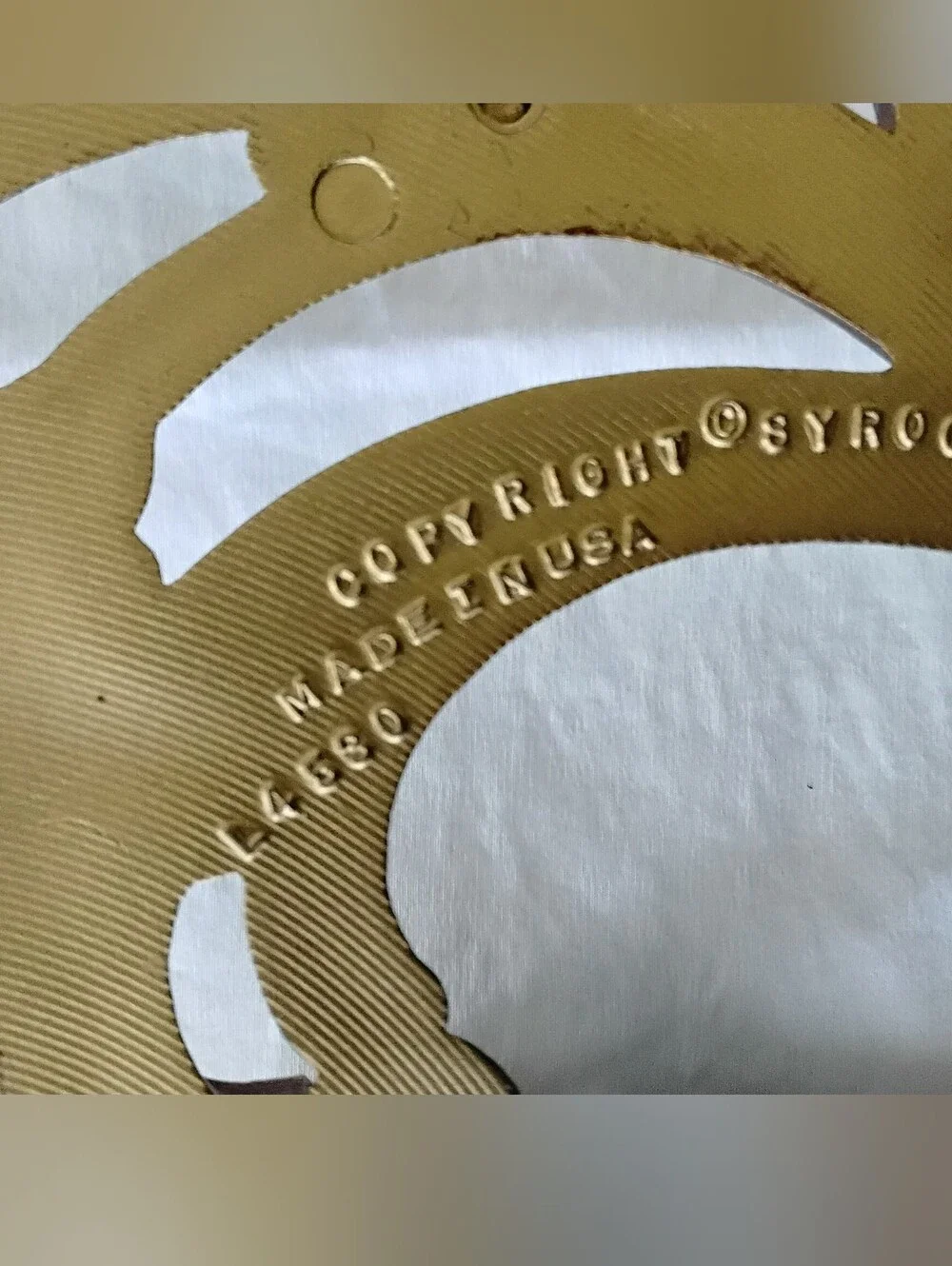 Syroco vtg decorative