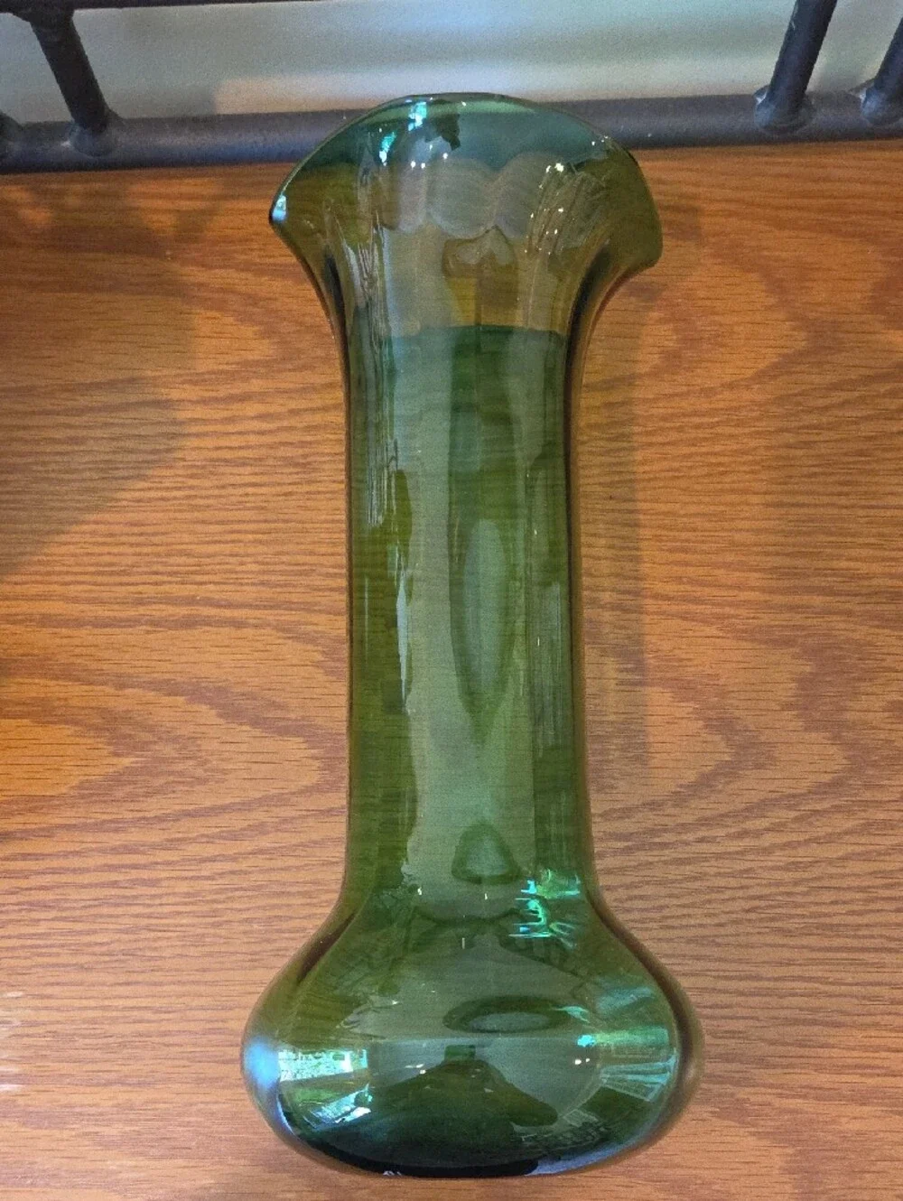 N/A green fluted