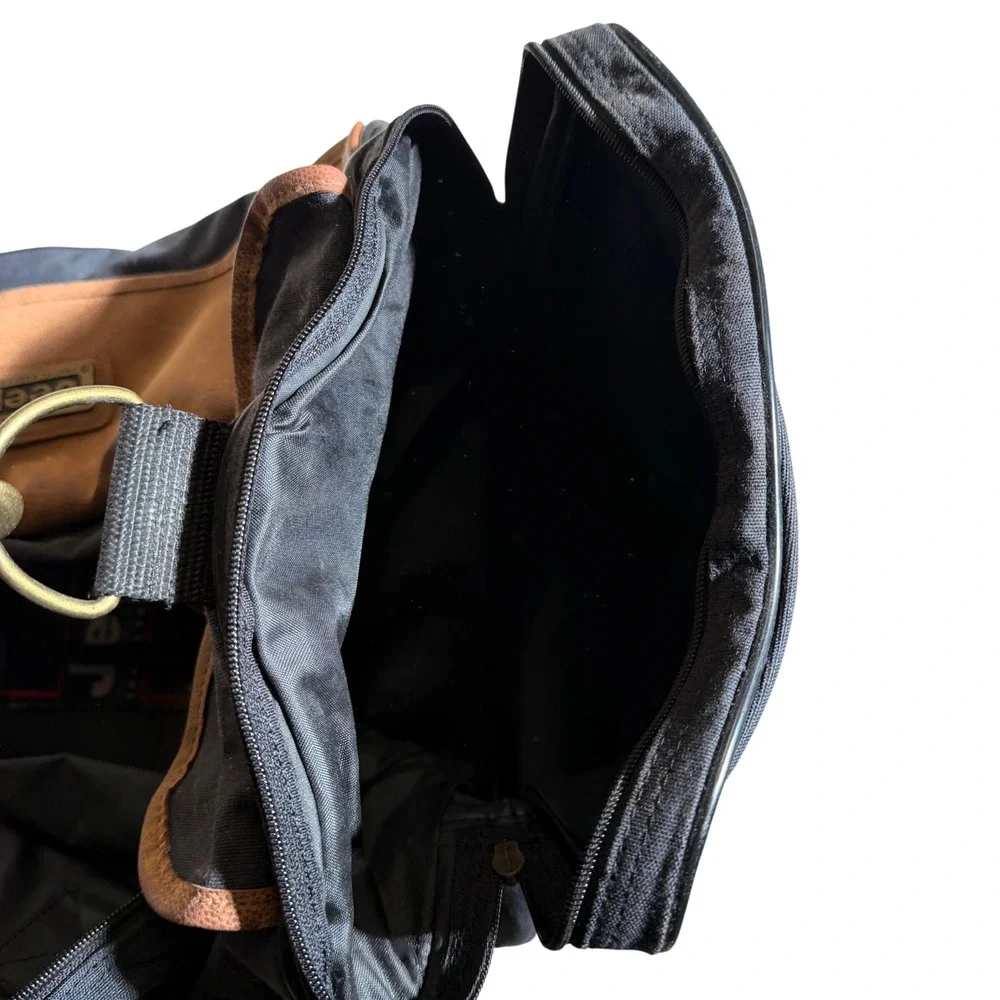 Jeep‎ Travel Duffel Bag Black Canvas Weekend Overnight Bag