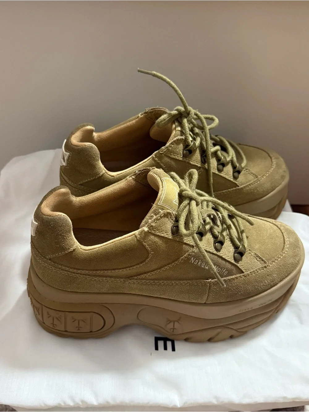 Naked Wolfe chunky platform