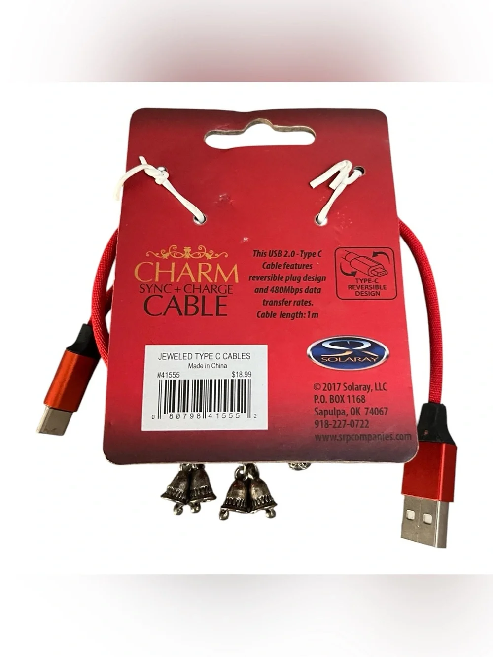 Solaray red braided