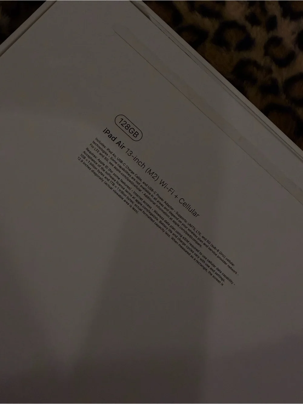 Apple tablet shown
