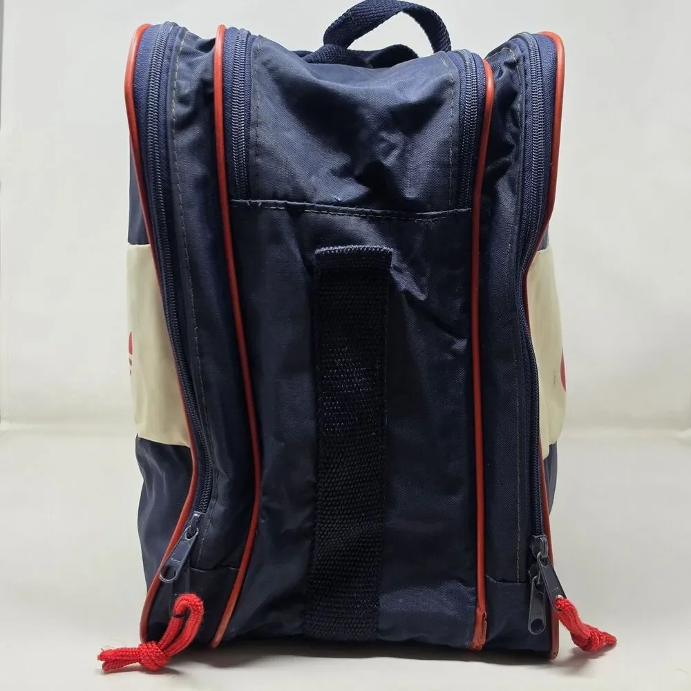 Rare Adidas Duffel Bag Gym Travel Sports Trefoil Carry On Track And Field Vtg