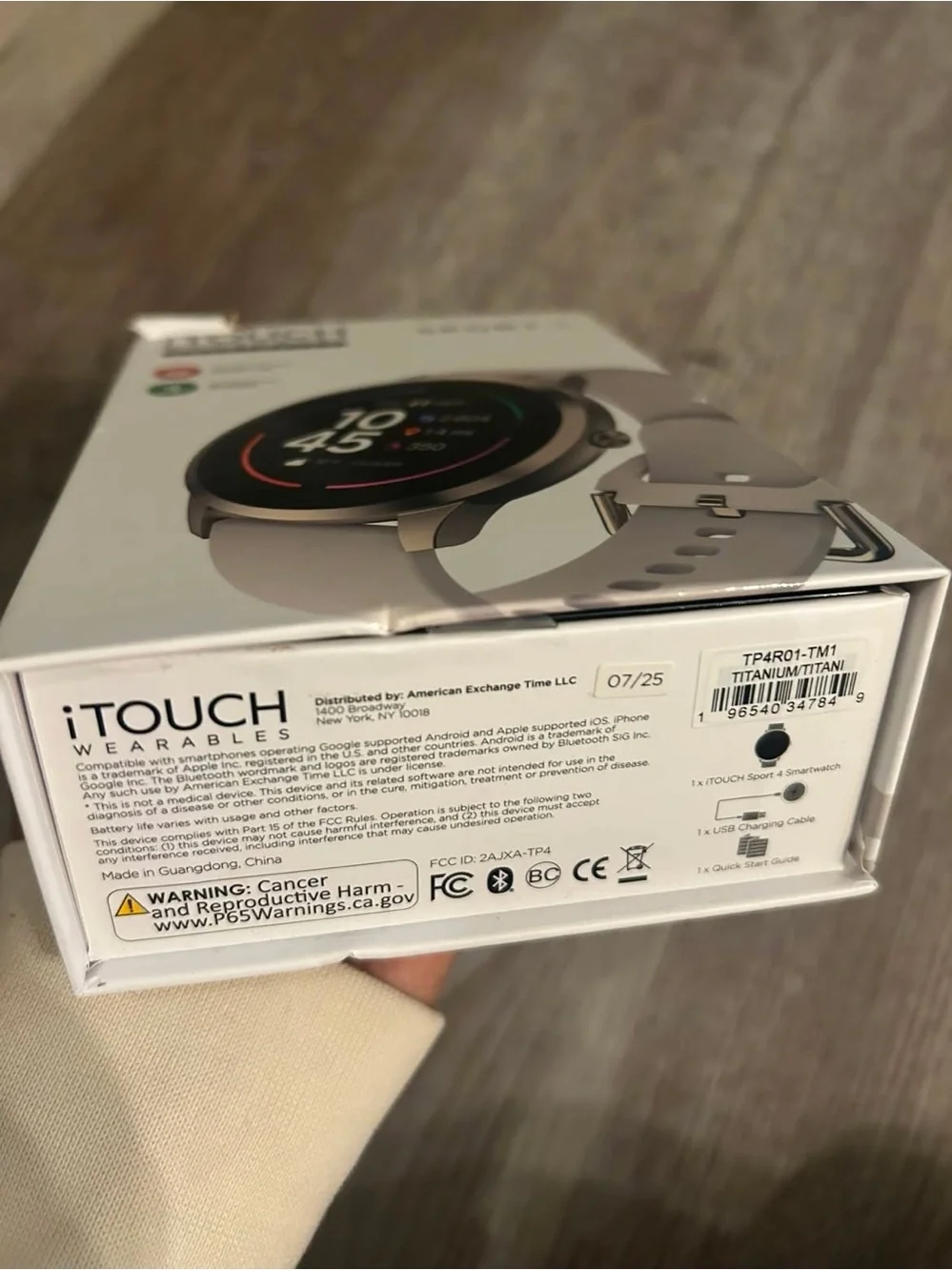 Itouch sport smartwatch