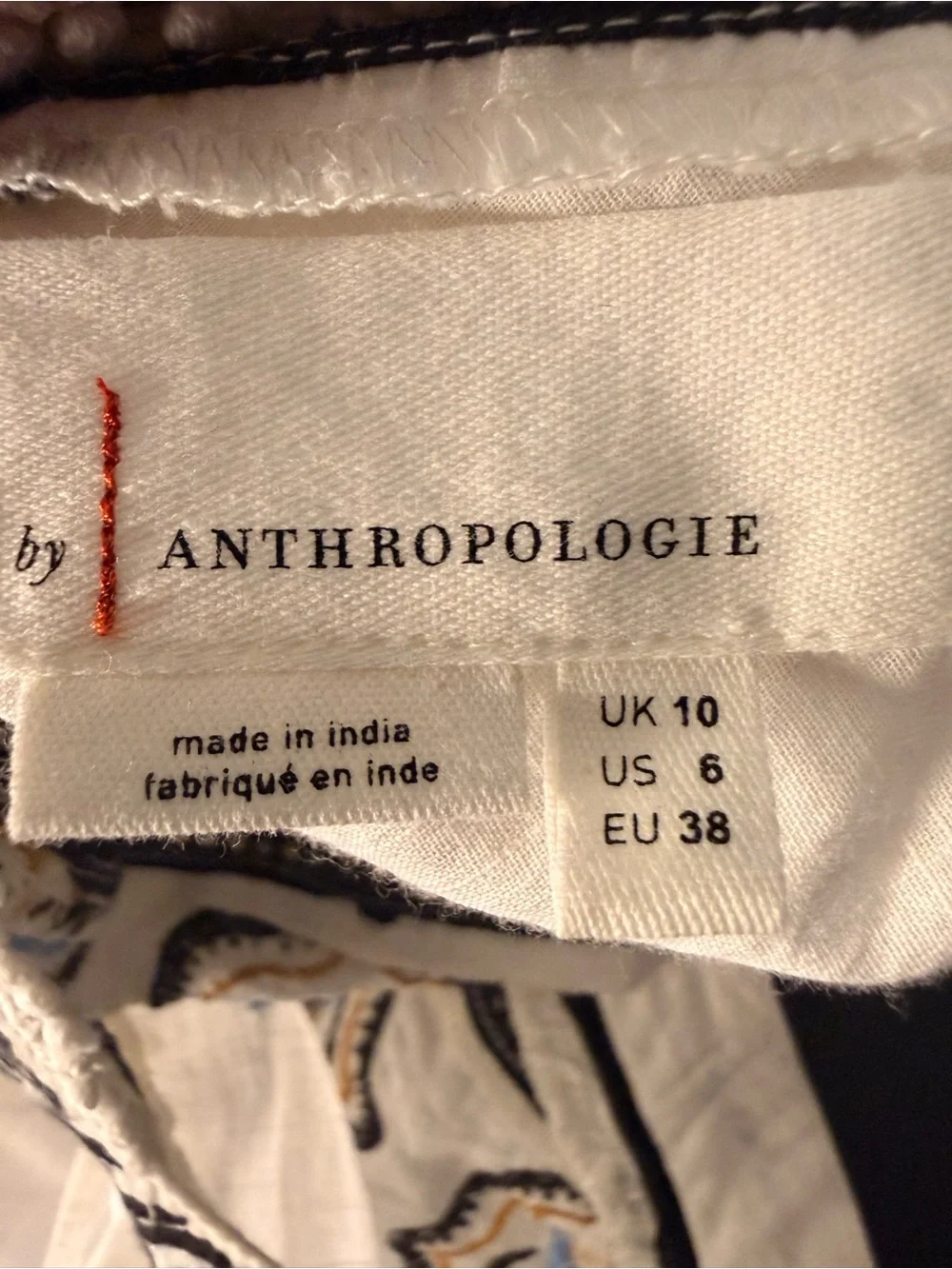 Anthropologie bohemian neck