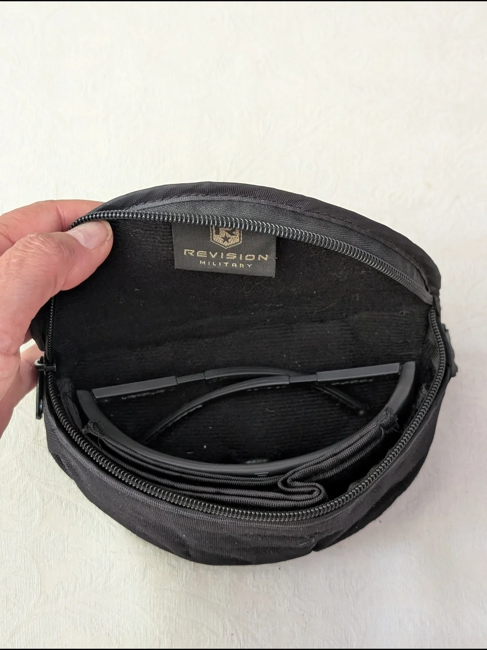 Revision Military Ballistic Protective Sunglasses w/ Black Zippered Case