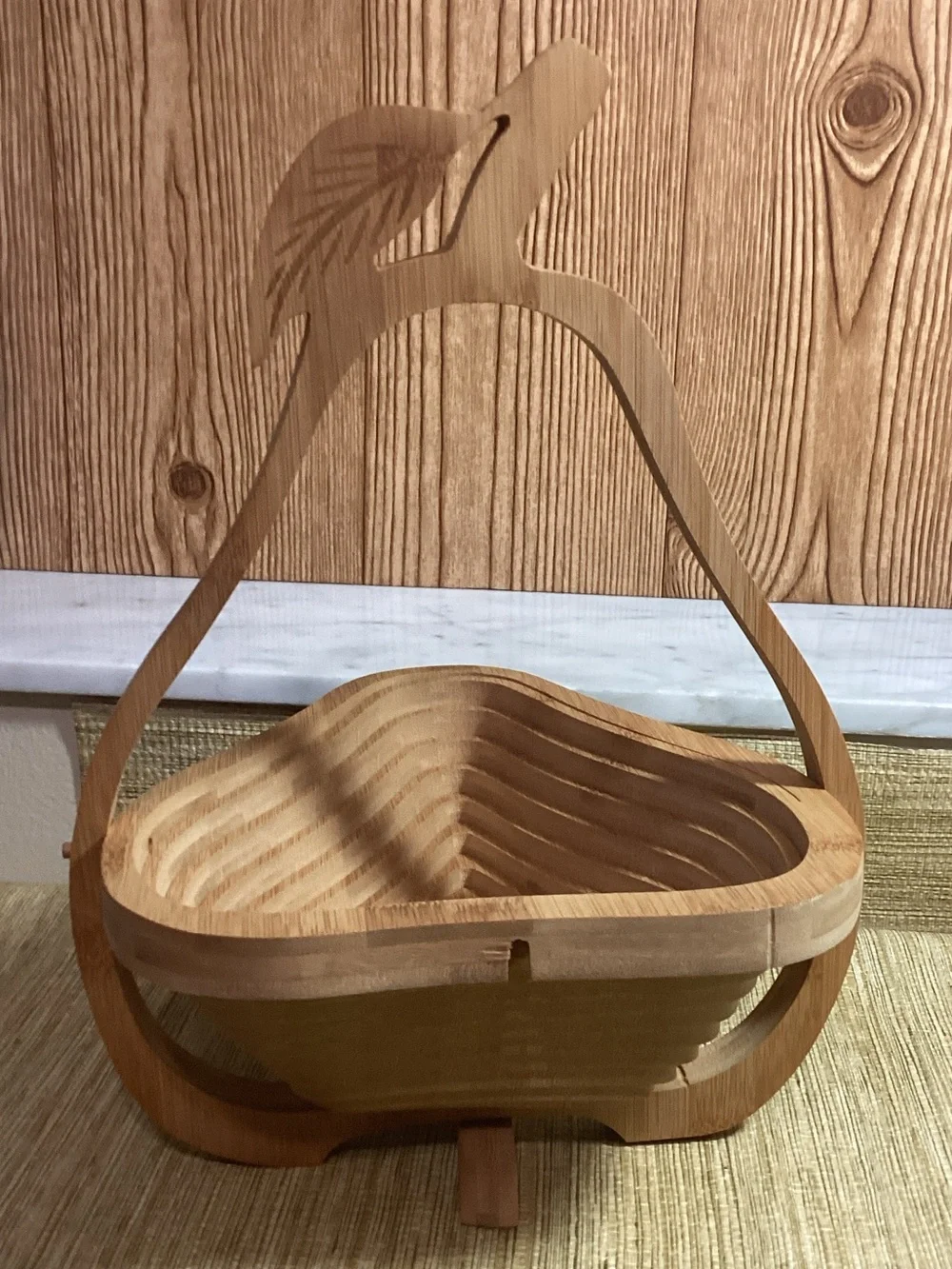 Handmade natural wood