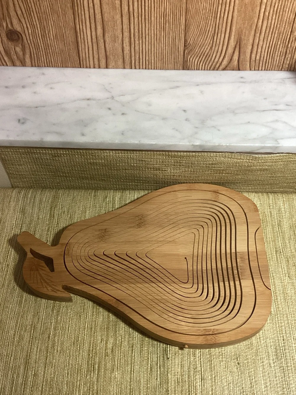 Handmade natural wood