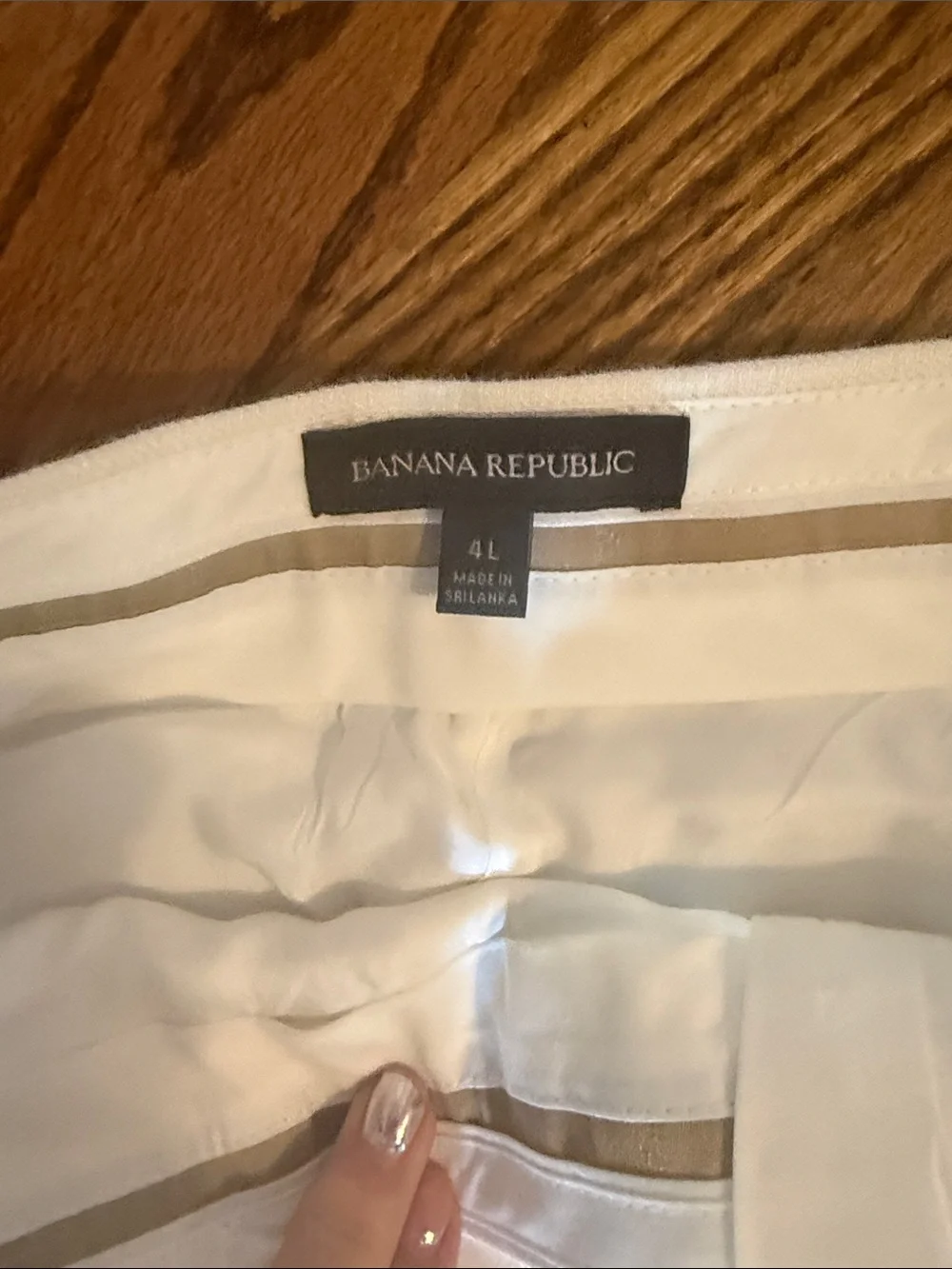 Banana Republic elegant white