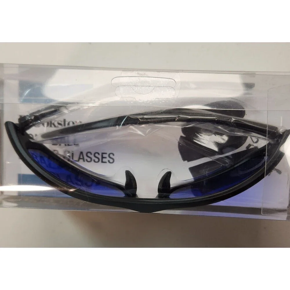 Brookstone Golf Ball Finder Glasses Blue UV Lenses with Protective Case