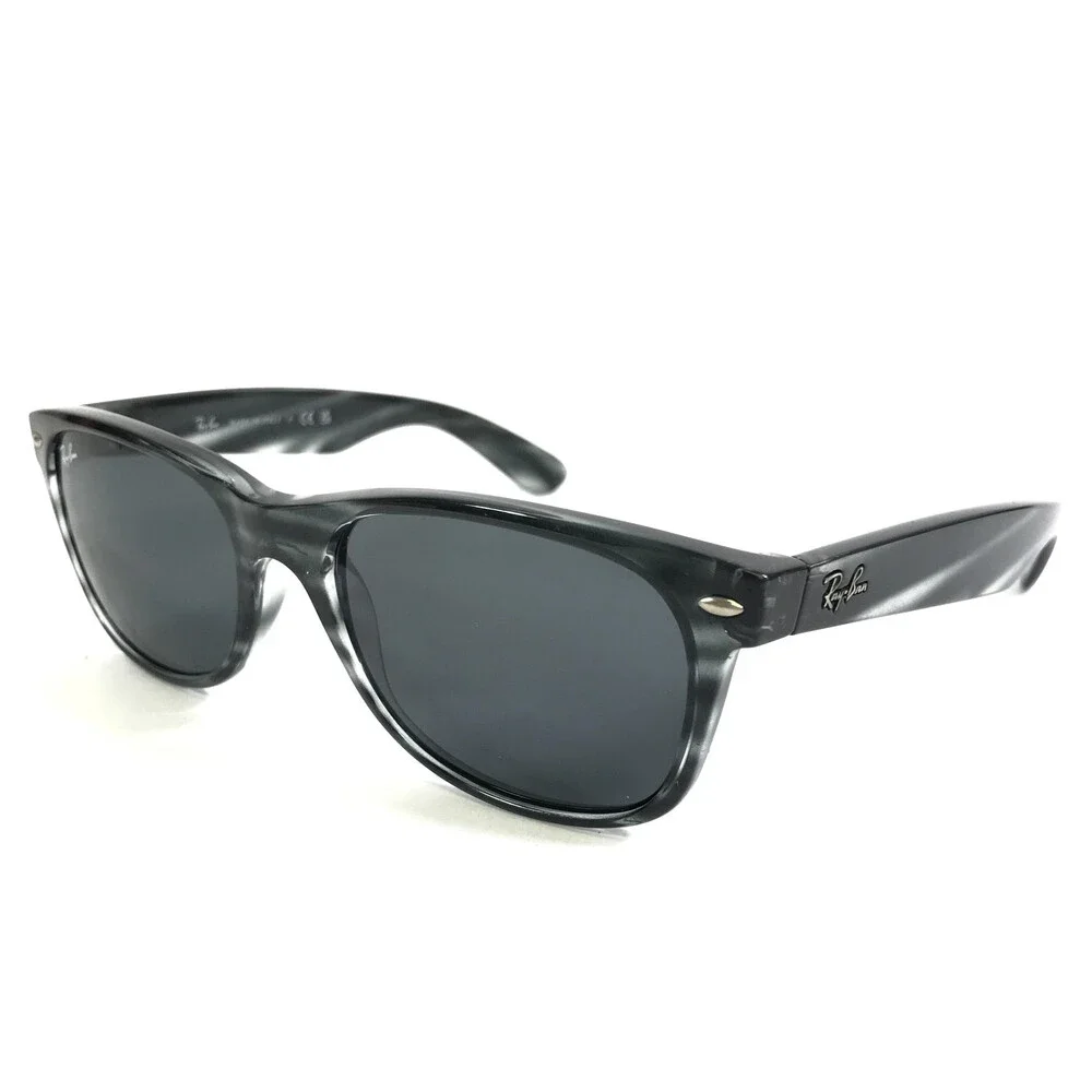 Ray-Ban Sunglasses RB2132 NEW WAYFARER 6432/R5 Gray Frames w/ Gray Lenses 55 mm