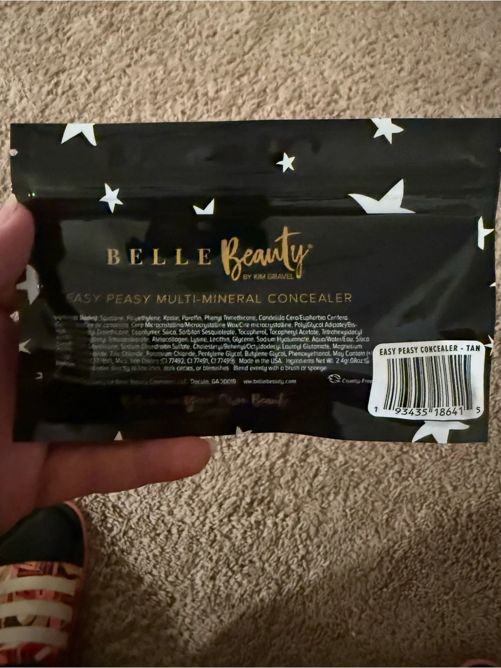 Belle by Kim Gravel concealers tan