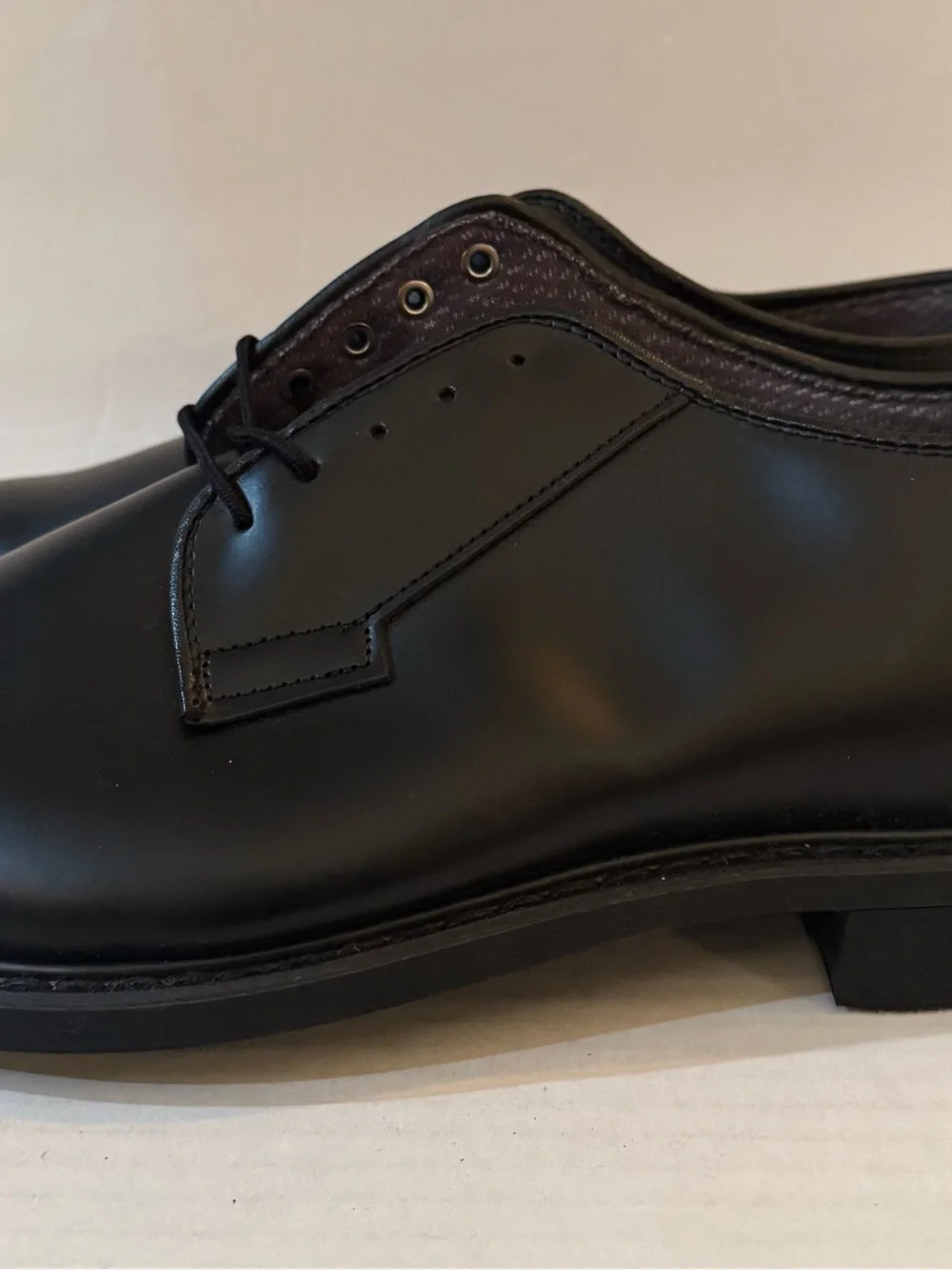 BATES Oxford Leather Shoe Uniform Footwear, Men's, Size 10 3E
