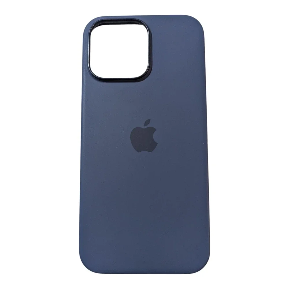 J3-Poly Apple Silicone Case with MagSafe for iPhone‎ 16 Pro Max Denim