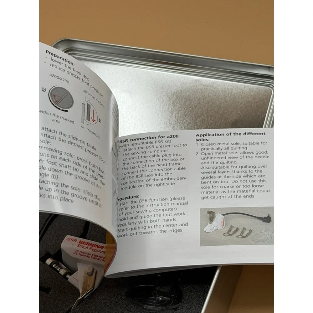 Bernina foam case