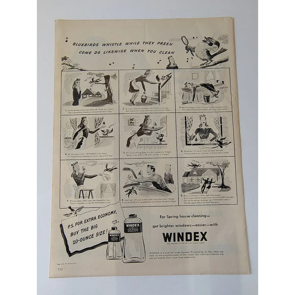 Windex original 1940s