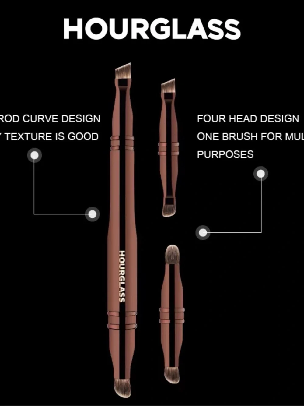 Hourglass dual ended