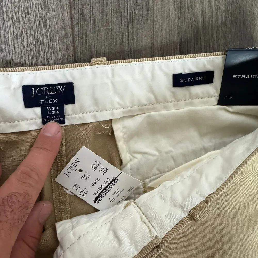 J. Crew crew flex