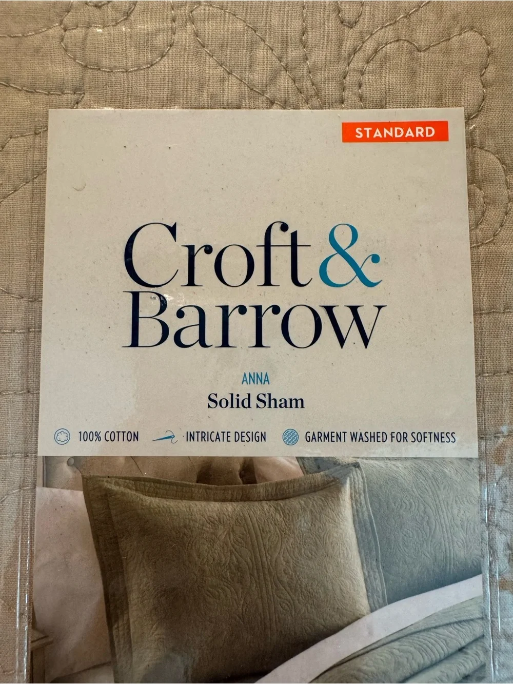 croft & barrow quilted 100%