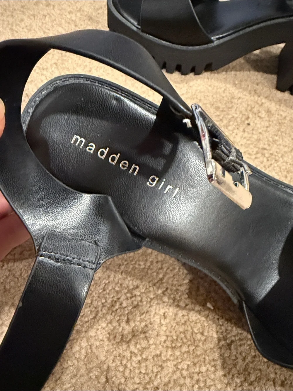 Madden Girl chunky platform