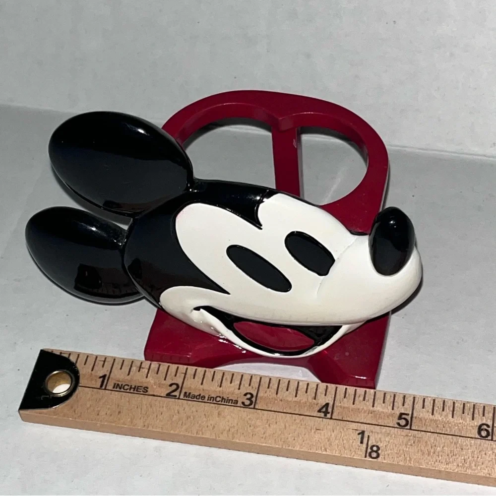 Disney Red and Black Mickey Mouse Toothbrush‎ Holder