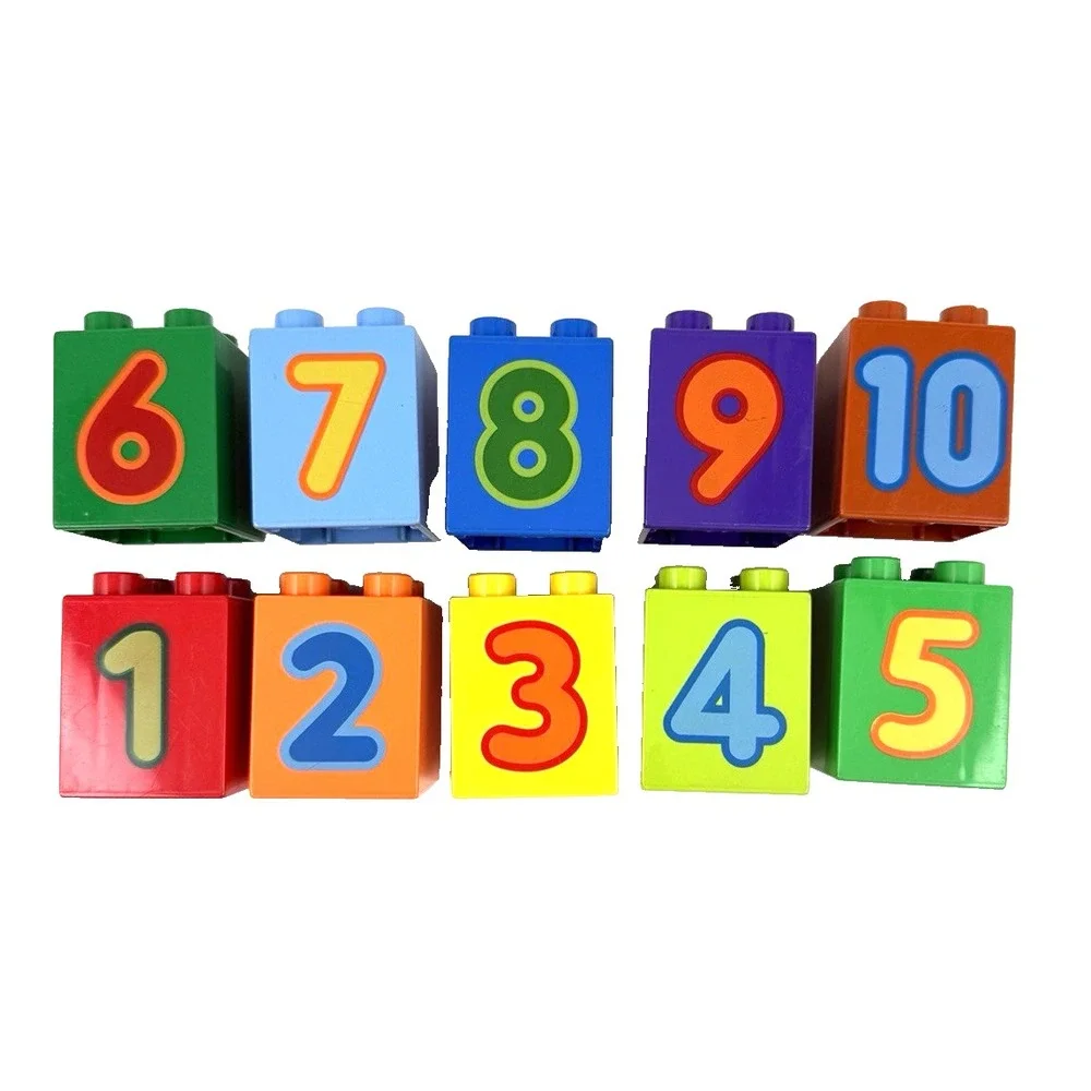 Lego duplo numbers