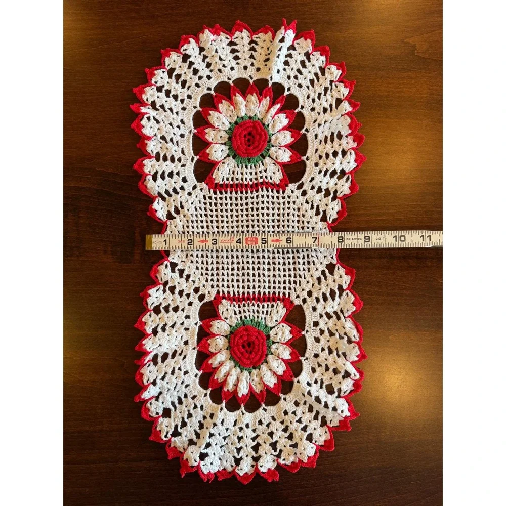 Handmade crochet dresser