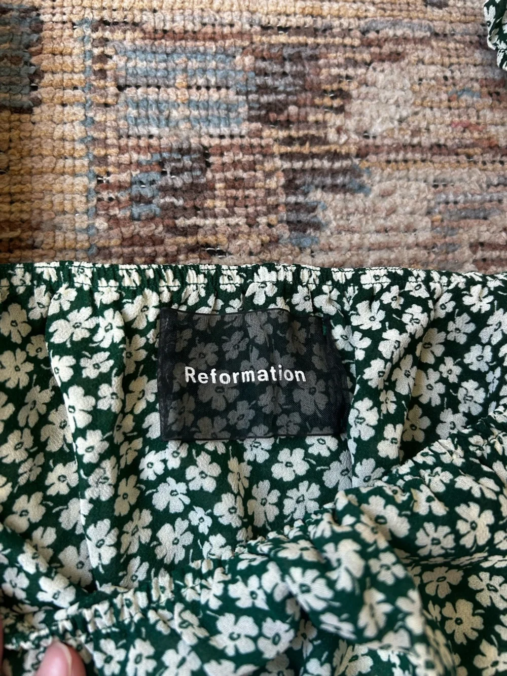 Reformation square neckline