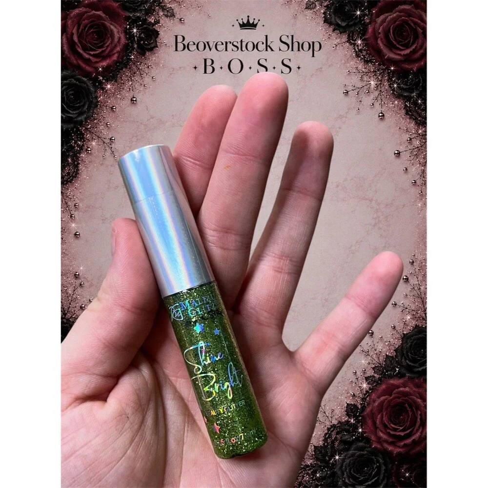 New Malibu Glitz Shine Bright Beauty Glitter Green MG-688