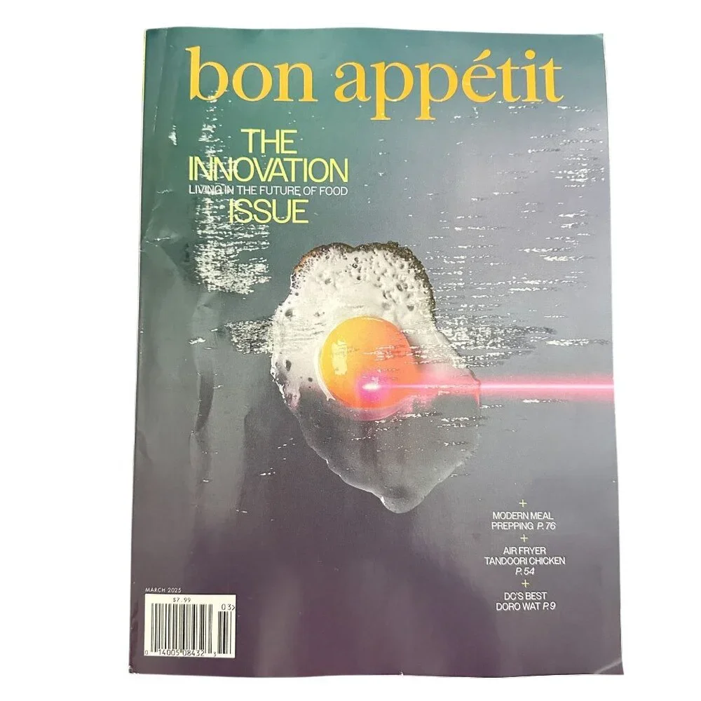Bon Appetit Magazine March 2025 The Innovation Issue Modern Meal Prep
