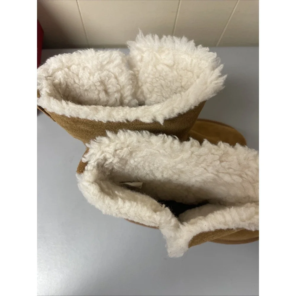 Koolaburra by UGG Kids KOOLA Short Fashion Boots - Chestnut, US 4 Style #1117813